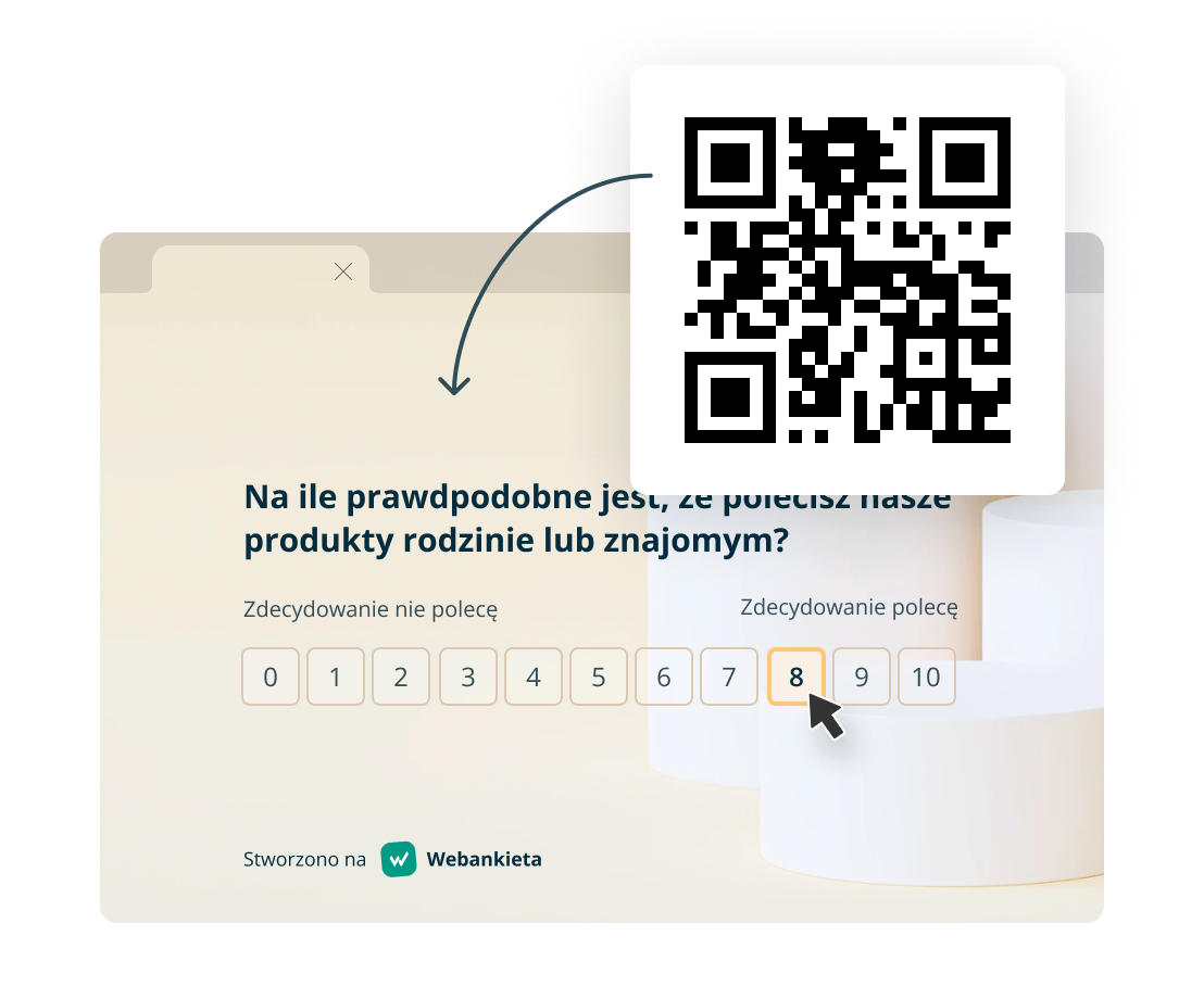 Skorzystaj z kodu QR prowadzącego do ankiety